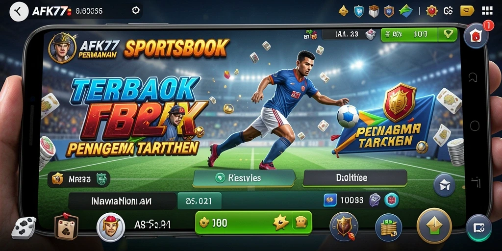 Gambaran menarik dari gameplay Sportsbook AFK77.
