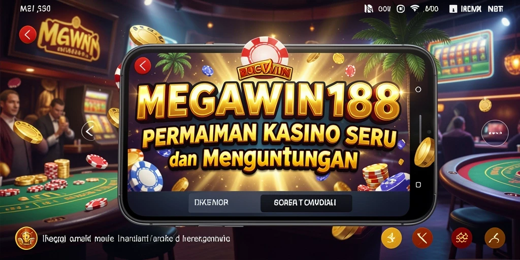Screenshot MEGAWIN188 menampilkan gameplay Kasino yang seru dan mengasyikkan.