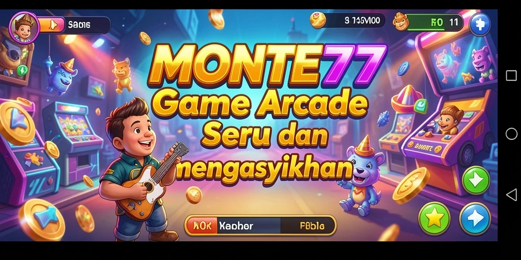Tangkapan layar gameplay yang seru di MONTE77, menampilkan grafis menawan dan tantangan menarik.