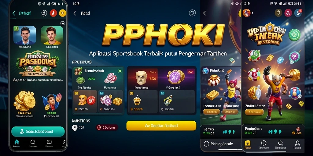 Tampilan screenshot PPHOKI yang menunjukkan fitur taruhan olahraga.