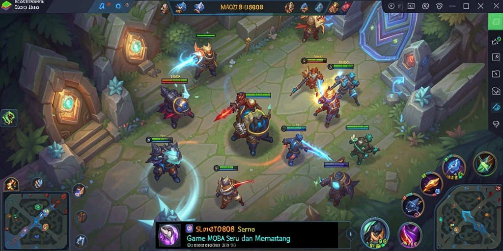 Gameplay menegangkan dan strategi tim dalam SLOT8808.