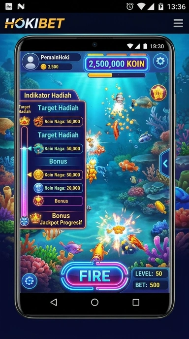 Tampilan antarmuka pengguna hokibet yang sederhana dan efektif.