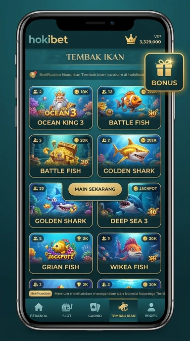 Screenshot fitur unggulan pada aplikasi hokibet yang memudahkan pengguna.